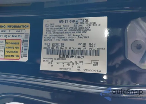 2021 Ford Mustang Gt Premium from USA, damaged, VIN 1FATP8FFXM5134659